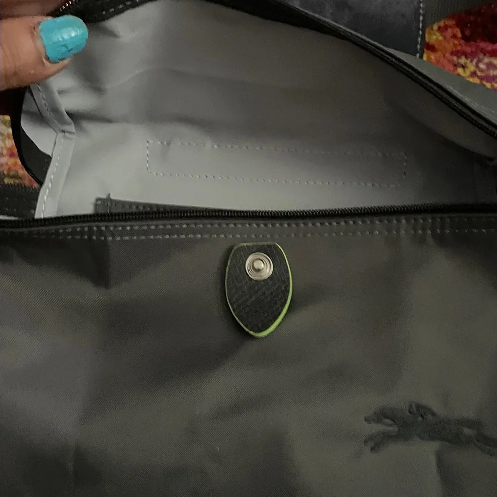 Longchamp Mini Backpack - Graphite/Gray Excellent Condition - Picture 8 of 16